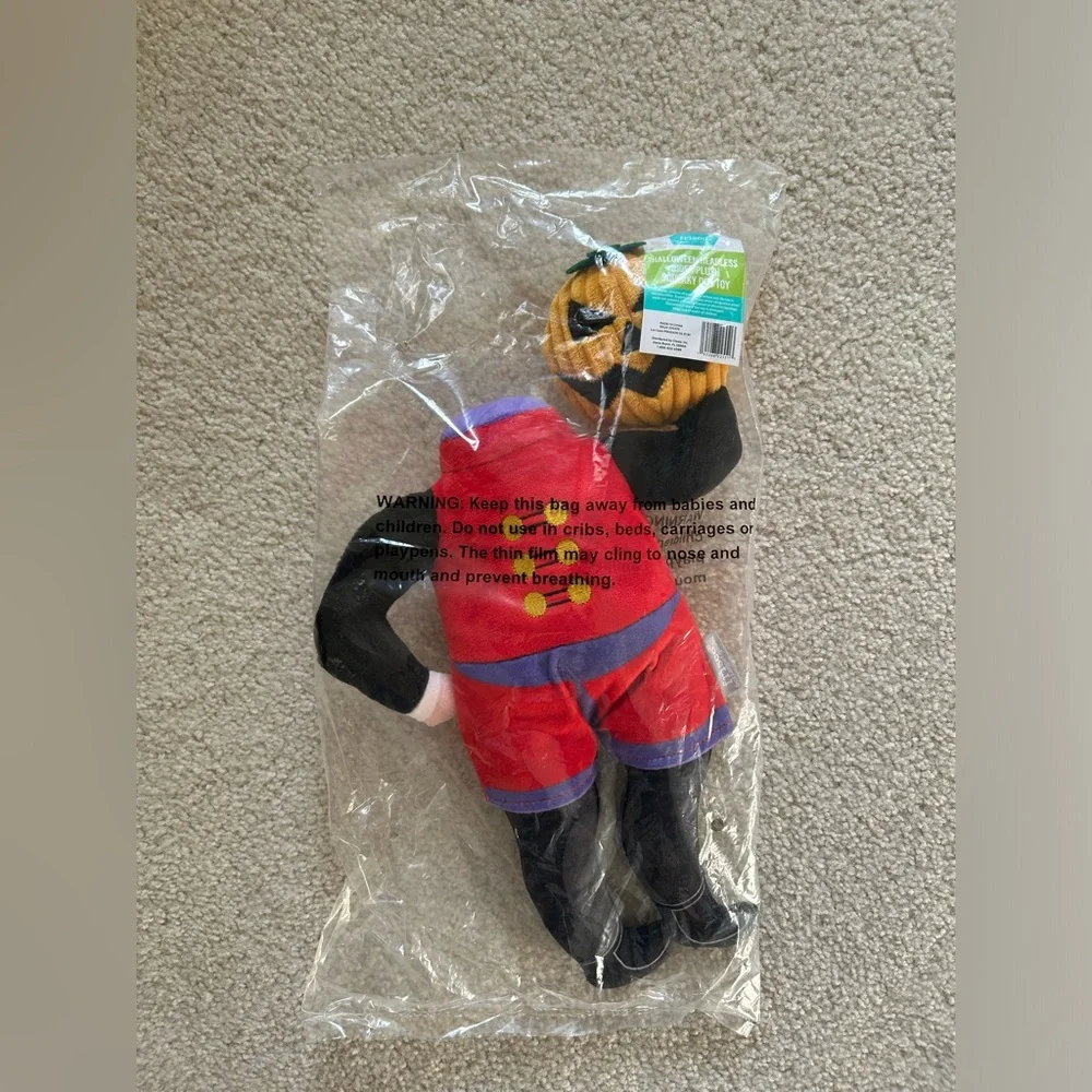 NIP Frisco Halloween Headless Rider Dog Toy